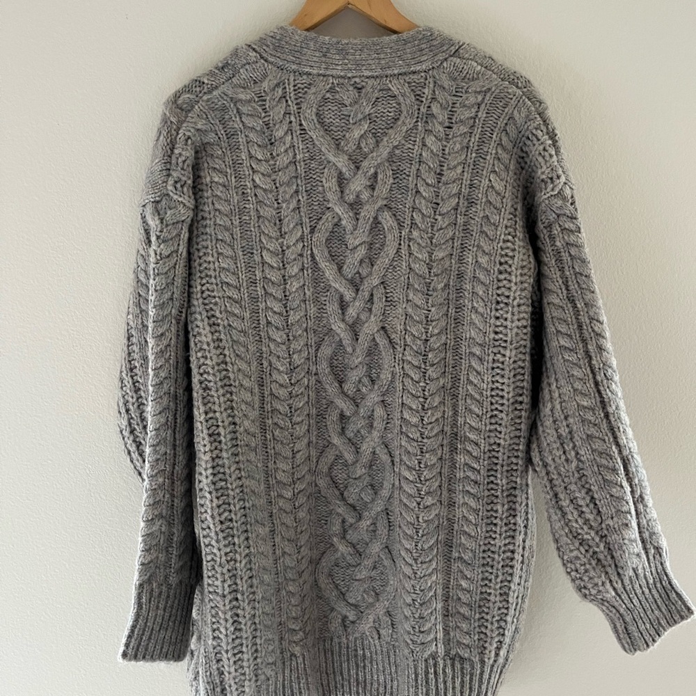 Astr Wool blend oversized cardigan - Picture 5 of 9